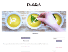 Tablet Screenshot of duduludu.com